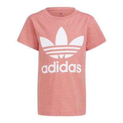 girls adidas trefoil