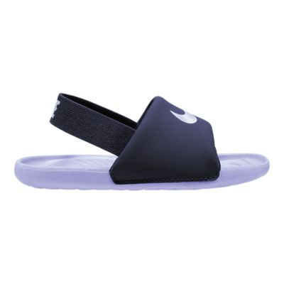 nike kawa slide purple