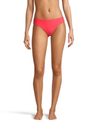 Ripzone Women's Solid Sulma Ruched Swimsuit Bikini Bottom, Beach