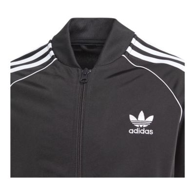 adidas black superstar track jacket