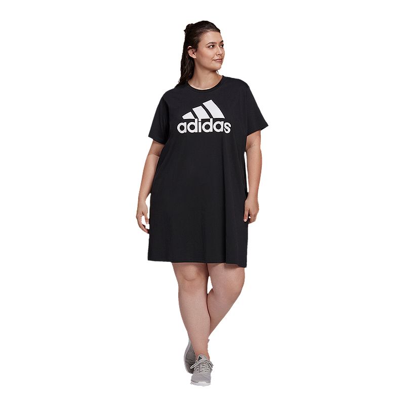 adidas Women's Plus Size Sportswear T Shirt Dress adidas Women's Plus Size Sportswear T Shirt Dress