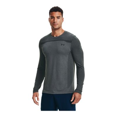 Under Armour Mens T Shirt Fitted Seamless 3//4 Sleeve Long Sleeve Pullover Top