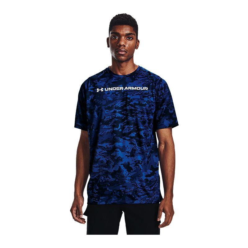 Under Armour Men's Tech Camo T Shirt | Sport