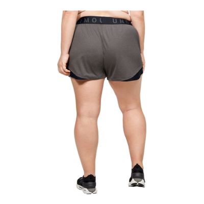 womens plus size under armour shorts