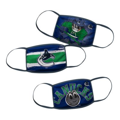 Child Vancouver Canucks Face Mask - Non-Medical 3 Pack ...