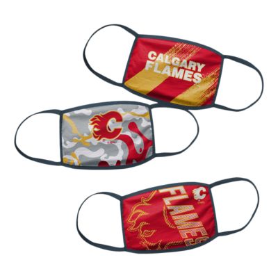 Youth Calgary Flames Face Mask NonMedical 3 Pack Sport Chek