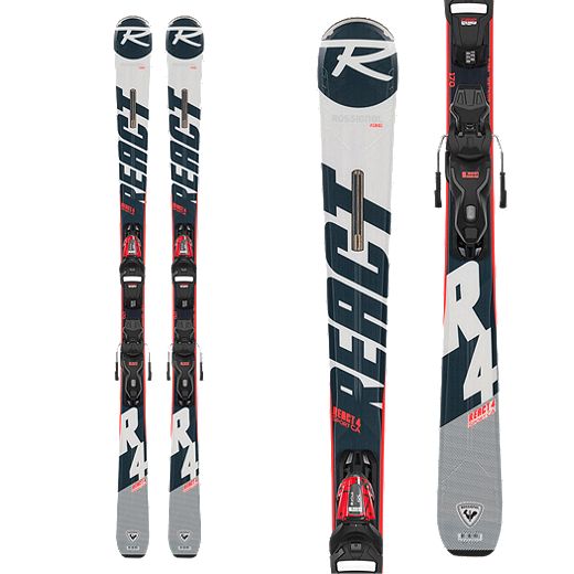 Rossignol React R4 Sport CA XPress Men's Skis 2020/21 & Look