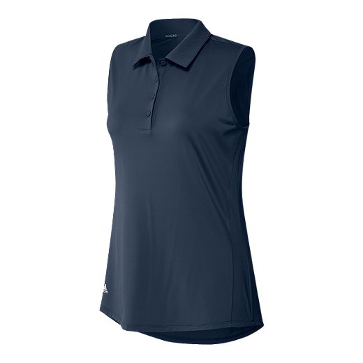 adidas Golf Women's Ultimate 365 Solid Sleeveless Golf Polo 