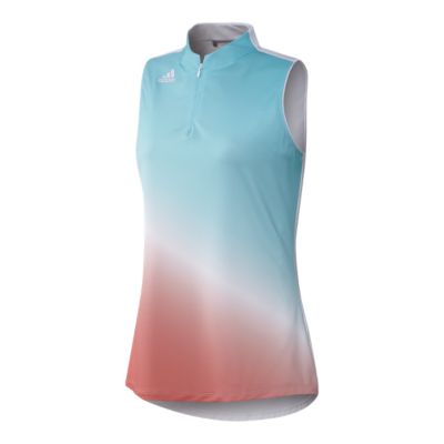adidas sleeveless golf top