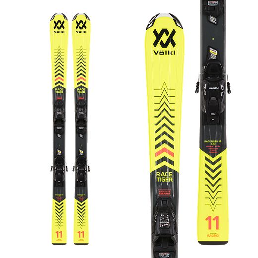 Volkl Racetiger Junior Skis 2020/21 & Marker 4.5 Vmotion Junior Bindings | Sport  Chek