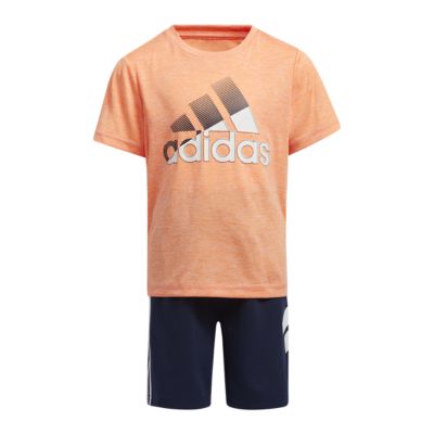 adidas t shirt shorts set