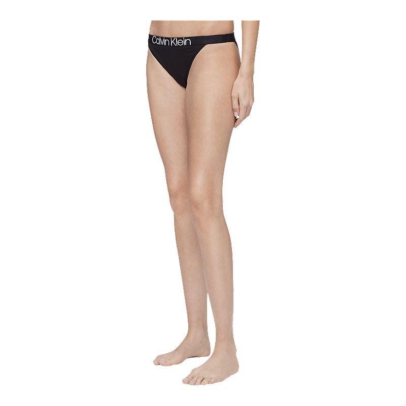 Calvin Klein Women's Eco Cotton High Rise Leg Tanga Underwear | Sport Chek