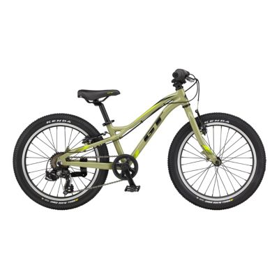 GT Kids' Stomper Ace 20" Mountain Bike, 7 Speed, Alloy Frame, Rim