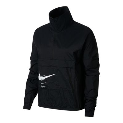 swoosh packable jacket