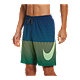 Nike Men's Horizon Stripe Vital 9 Inch Volley Shorts