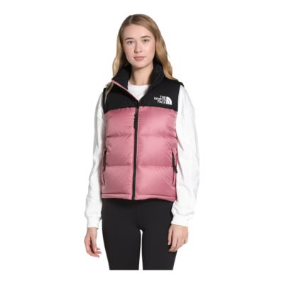 north face puffer vest women's