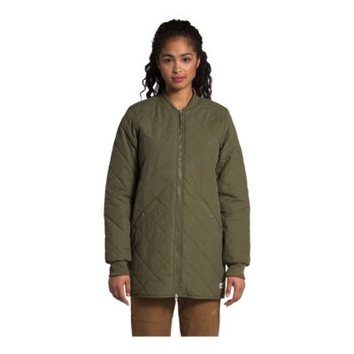 the north face women's long jacket