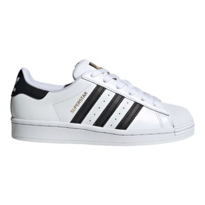 adidas superstar grade school black