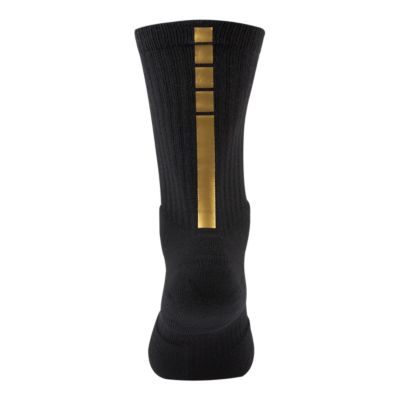 nike socks gold