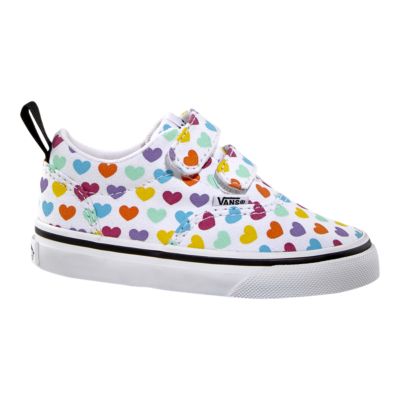 vans shoes with hearts