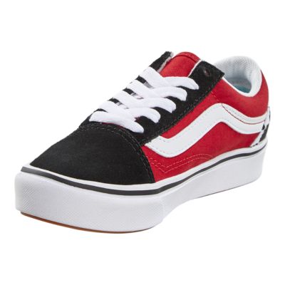 red old skool vans kids