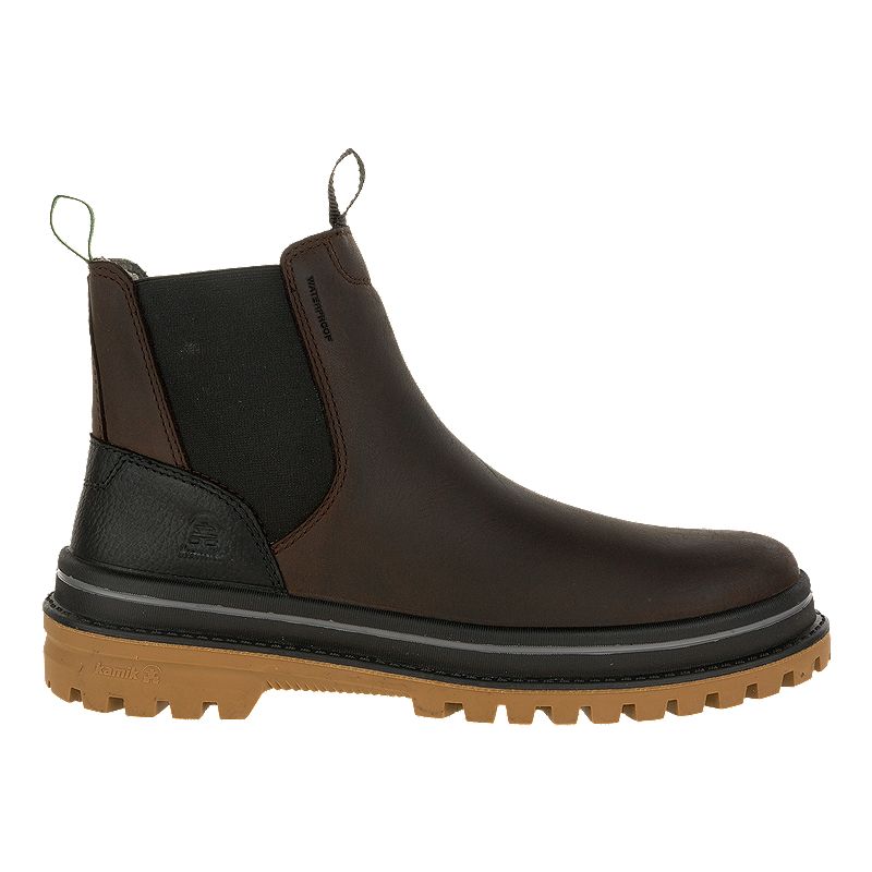 Kamik Men's Tyson Chelsea Waterproof Insulated Winter Boots | Sport Chek