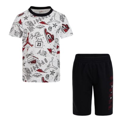 jordan shirt and shorts set