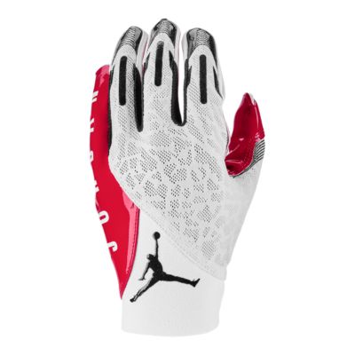 Jordan Knit Football Gloves - WHITE/BLACK, S nike air jordan gloves