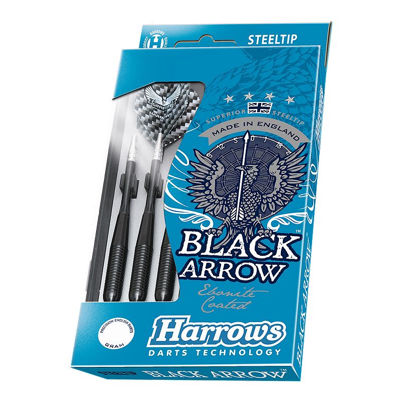 Image of Harrows Black Arrow Brass Darts - 3 Pack