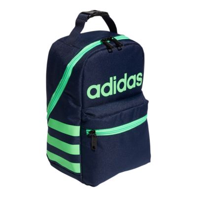 blue adidas lunch bag