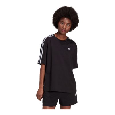 adidas 3 stripe top womens