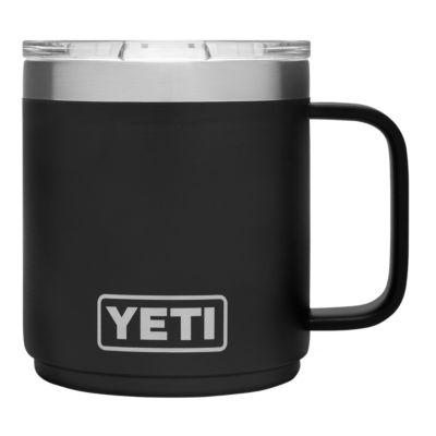 YETI Rambler 10 oz Mug, Sliding Lid, Insulated Stainless Steel