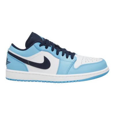 air jordans low top blue