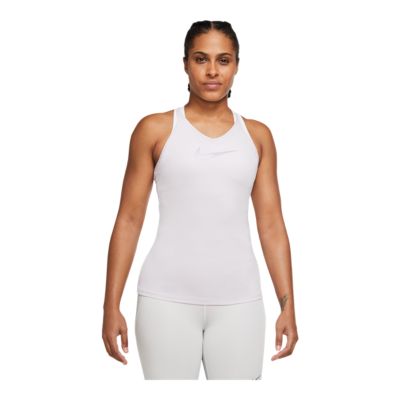 nike women's dry slim strappy tank top