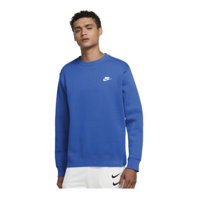 nike obsidian club fleece crew