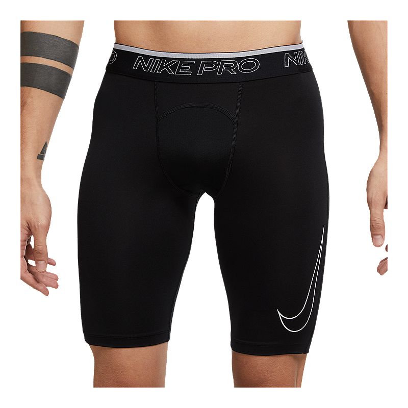 Nike Pro Men's Dri-FIT Long Compression Shorts Sport