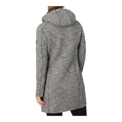 mckinley women's valetta long hooded fleece jacket