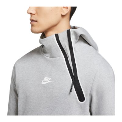 nike side zip hoodie