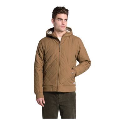 north face insulated hooded jacket