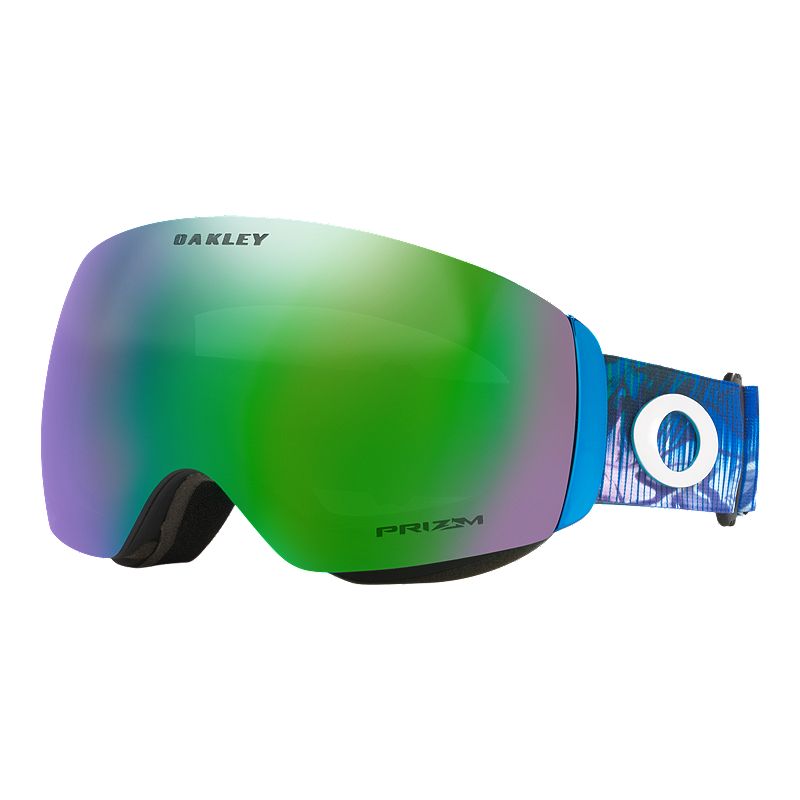 Oakley Flight Deck™ M Women's Ski & Snowboard Goggles 2021/22 - Abstract  Blue with Prizm Jade Iridium Lens | Sport Chek