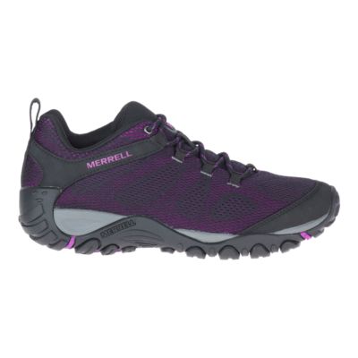 merrell black mesh trainers