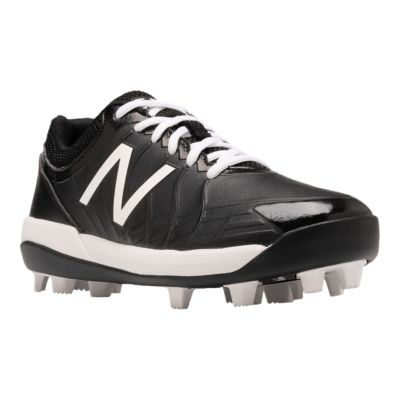 new balance baseball cleats all black