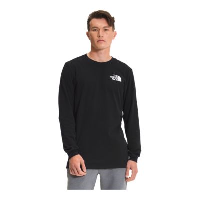 north face long sleeve top mens