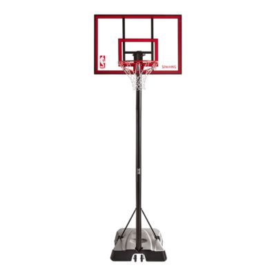 Spalding 44" Polycarbonate Hercules Jr. Portable Basketball System