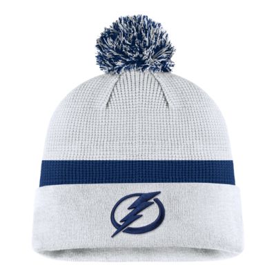 Tampa Bay Lightning Fanatics Draft Cuffed Pom Knit Beanie | Sport Chek