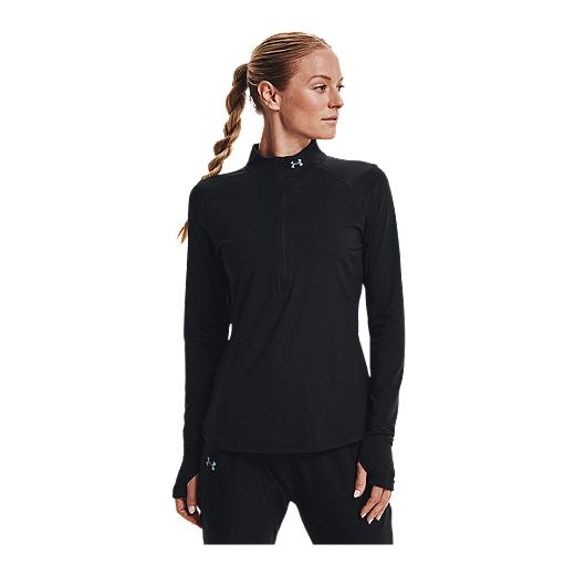 Under Armour Women's Run Long Sleeve Half Zip Shirt | Sport Chek
