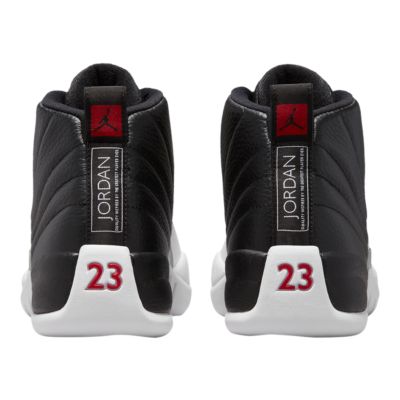 black and red 12s men