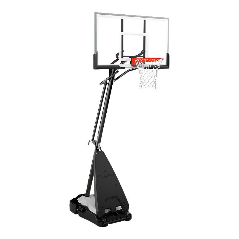 Spalding 60 Inch Acrylic Hybrid Portable Basketball System | Sport Chek