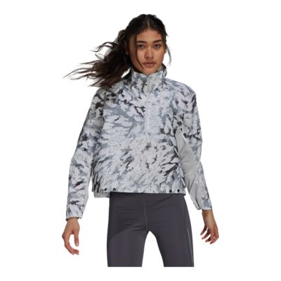 adidas print jacket womens