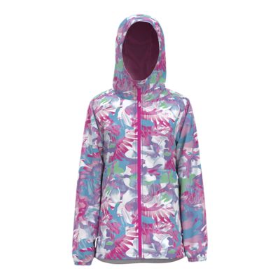 The North Face Girls' Printed Zipline Rain Jacket Sport Chek